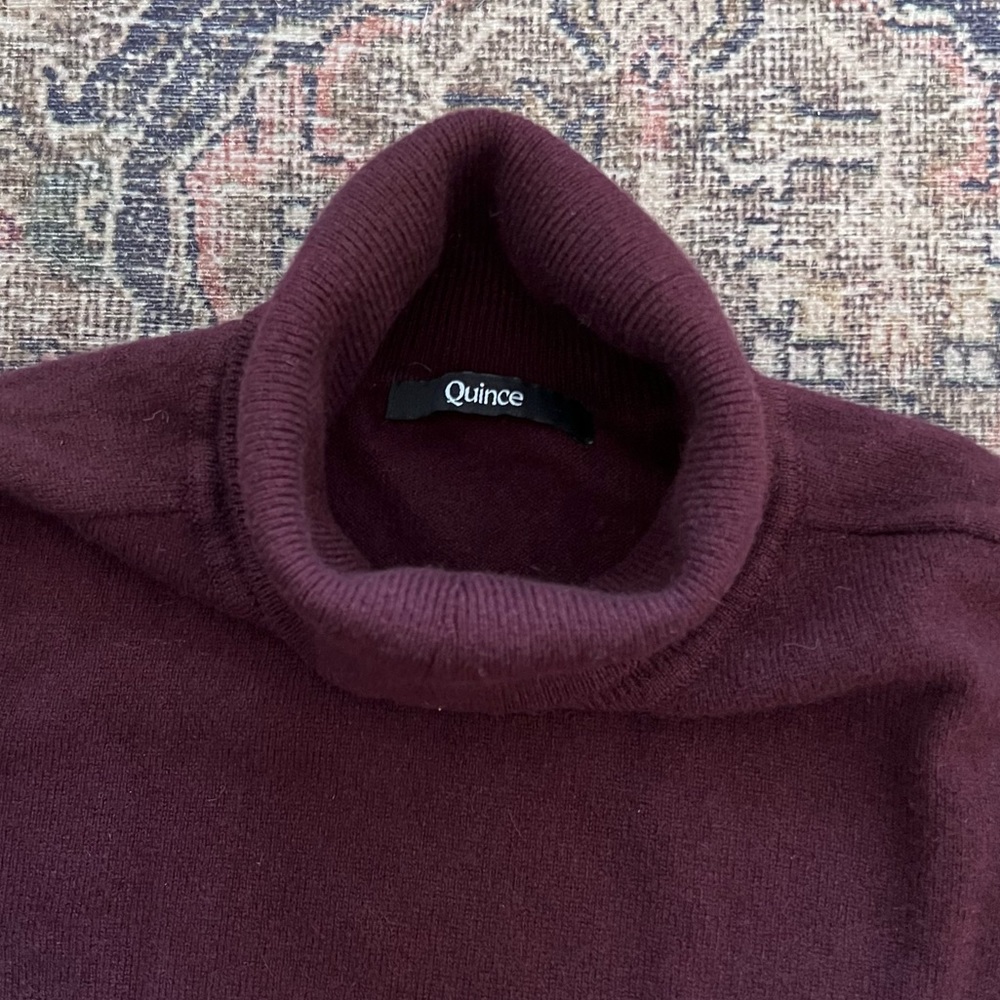 Mongolian Cashmere Turtleneck Sweater
